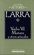 Vuelva Vd. Maana y otros artculos   Larra 